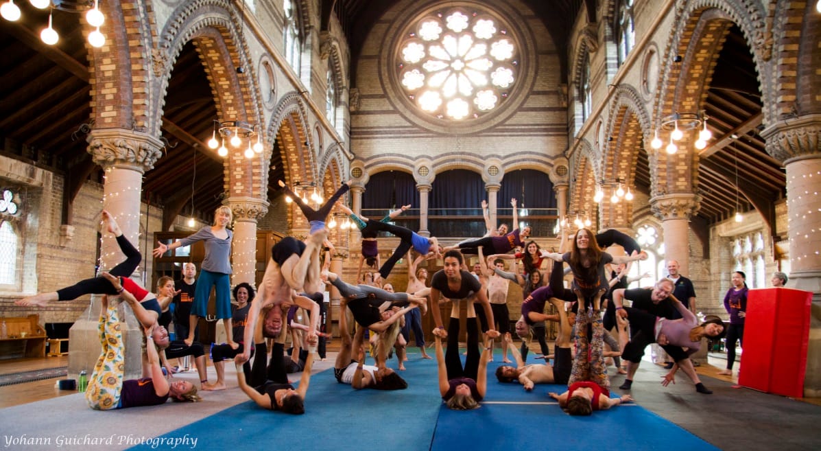 London Acro Convention 2013 group photo